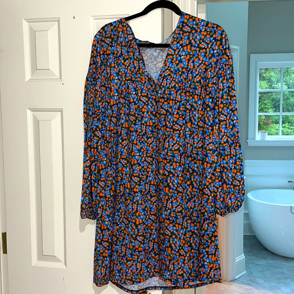 Long sleeve maternity ASOS dress